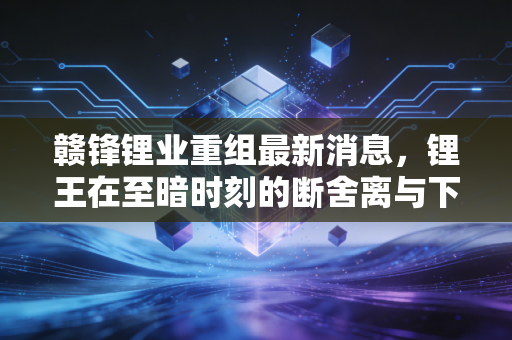 赣锋锂业重组最新消息,锂王在至暗时刻的断舍离与下一盘大棋