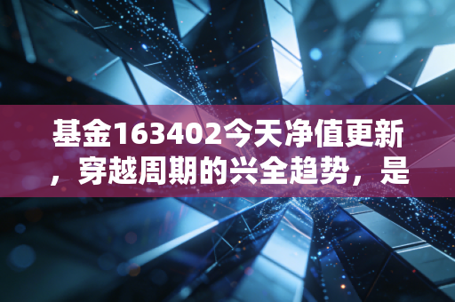 基金163402今天净值更新，穿越周期的兴全趋势，是否还能抚平我们的投资焦虑？