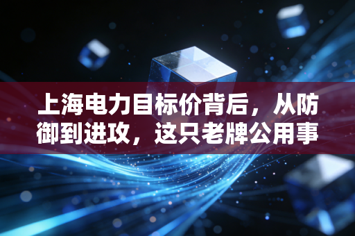 上海电力目标价背后，从防御到进攻，这只老牌公用事业股还能涨多高？