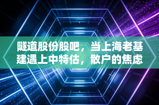 隧道股份股吧，当上海老基建遇上中特估，散户的焦虑与坚守