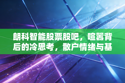 朗科智能股票股吧，喧嚣背后的冷思考，散户情绪与基本面的博弈