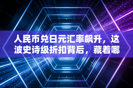 人民币兑日元汇率飙升，这波史诗级折扣背后，藏着哪些风险与机遇？