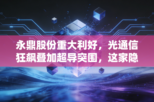 永鼎股份重大利好,光通信狂飙叠加超导突围,这家隐形冠军终于要飞了?