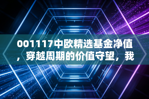 001117中欧精选基金净值，穿越周期的价值守望，我们该如何面对当下的波动？
