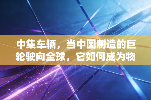 中集车辆，当中国制造的巨轮驶向全球，它如何成为物流世界的隐形冠军？