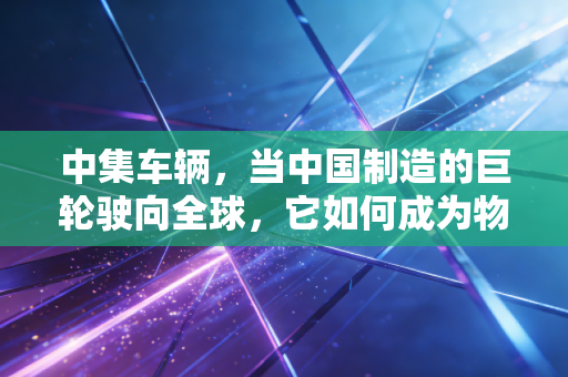 中集车辆，当中国制造的巨轮驶向全球，它如何成为物流世界的隐形冠军？