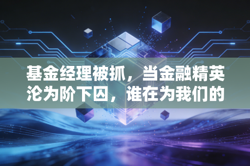 基金经理被抓，当金融精英沦为阶下囚，谁在为我们的信任买单？