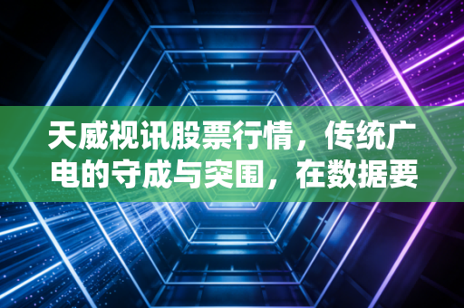 天威视讯股票行情,传统广电的守成与突围,在数据要素风口下的冷思考