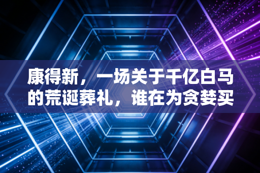康得新，一场关于千亿白马的荒诞葬礼，谁在为贪婪买单？