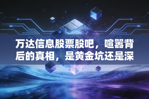 万达信息股票股吧，喧嚣背后的真相，是黄金坑还是深水区？