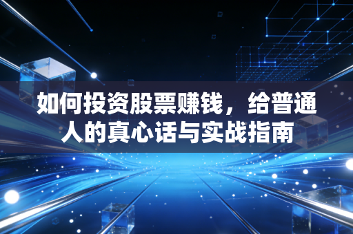 如何投资股票赚钱,给普通人的真心话与实战指南