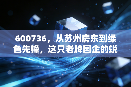 600736，从苏州房东到绿色先锋，这只老牌国企的蜕变还值得期待吗？