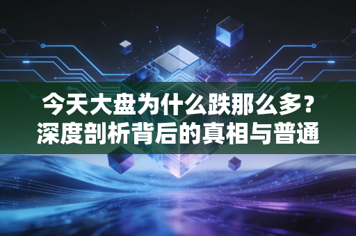 今天大盘为什么跌那么多？深度剖析背后的真相与普通投资者的应对之道