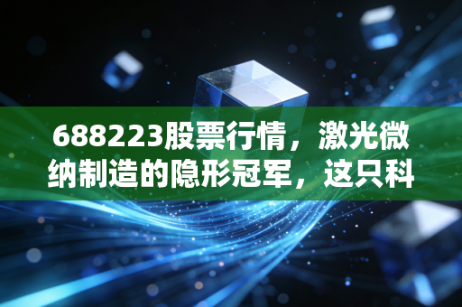 688223股票行情,激光微纳制造的隐形冠军,这只科创板标的值得长线持有吗?