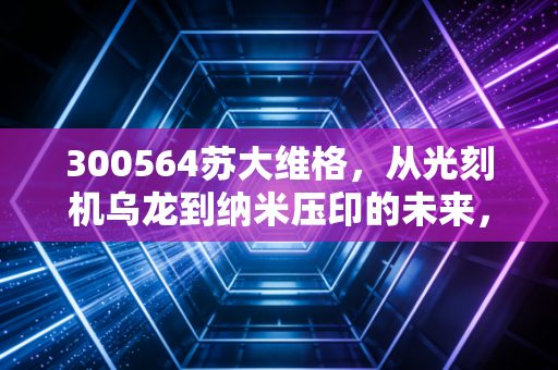 300564苏大维格,从光刻机乌龙到纳米压印的未来,这只科技股到底值不值得爱?
