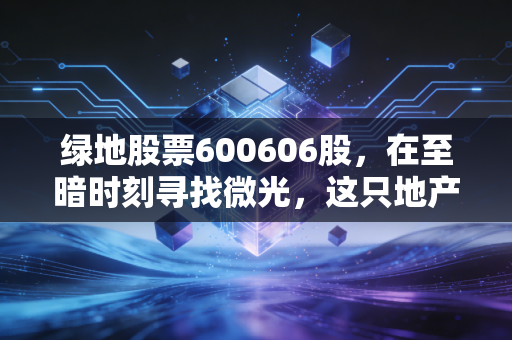 绿地股票600606股，在至暗时刻寻找微光，这只地产巨头的翻身仗还打得赢吗？