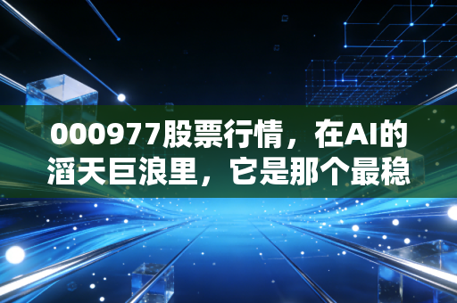 000977股票行情,在AI的滔天巨浪里,它是那个最稳的卖铲人吗?