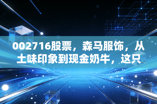 002716股票,森马服饰,从土味印象到现金奶牛,这只老牌服装股还能穿出什么新花样?