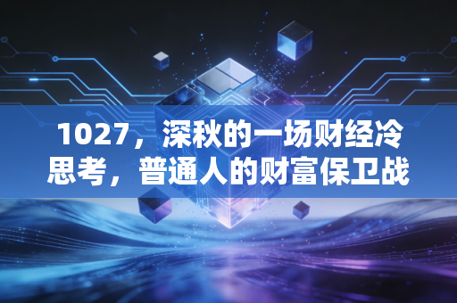 1027,深秋的一场财经冷思考,普通人的财富保卫战
