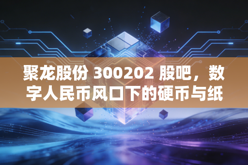 聚龙股份 300202 股吧，数字人民币风口下的硬币与纸币，我们还能等多久？