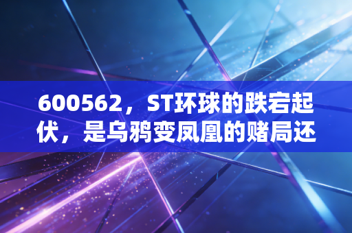 600562，ST环球的跌宕起伏，是乌鸦变凤凰的赌局还是深不见底的价值陷阱？