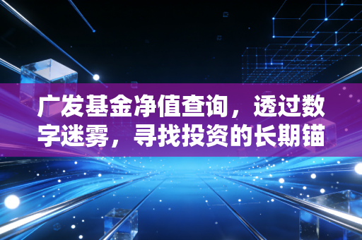 广发基金净值查询,透过数字迷雾,寻找投资的长期锚点