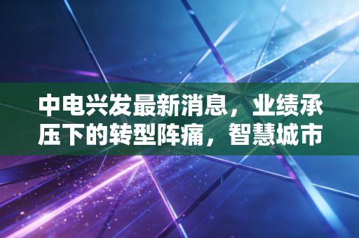 中电兴发最新消息，业绩承压下的转型阵痛，智慧城市老兵能否借力新能源第二曲线逆袭？