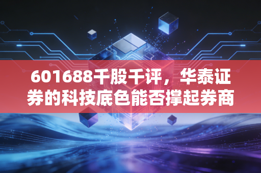 601688千股千评,华泰证券的科技底色能否撑起券商龙头的野心?一位老股民的真实观察