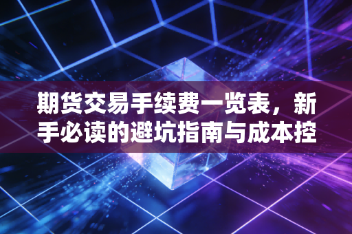 期货交易手续费一览表，新手必读的避坑指南与成本控制实战