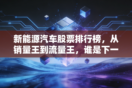 新能源汽车股票排行榜，从销量王到流量王，谁是下一个万亿市值的造富神话？