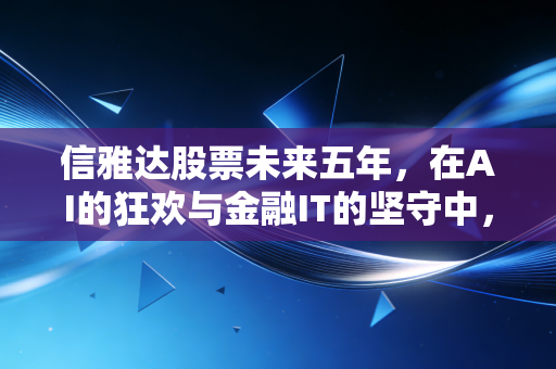 信雅达股票未来五年，在AI的狂欢与金融IT的坚守中，寻找属于它的第二增长曲线