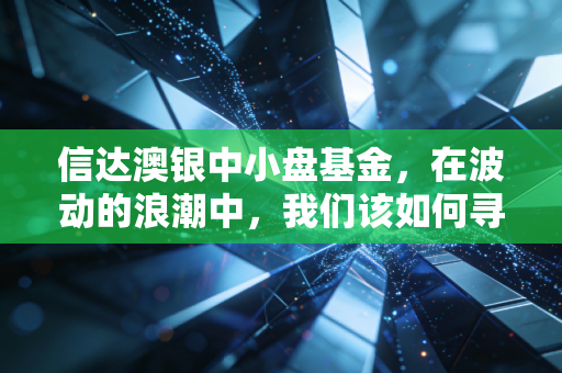 信达澳银中小盘基金，在波动的浪潮中，我们该如何寻找中小盘的阿尔法？