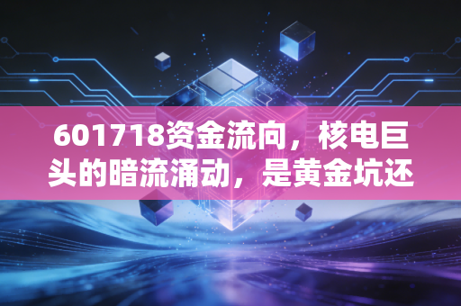601718资金流向，核电巨头的暗流涌动，是黄金坑还是逃命符？