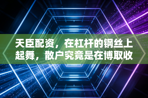 天臣配资,在杠杆的钢丝上起舞,散户究竟是在博取收益还是透支未来?
