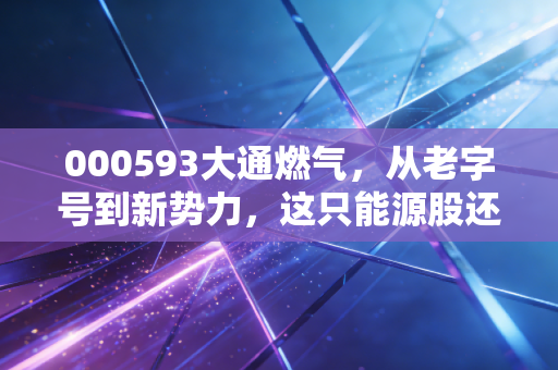 000593大通燃气,从老字号到新势力,这只能源股还能否温暖你的投资账户?
