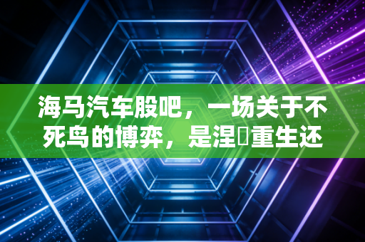 海马汽车股吧，一场关于不死鸟的博弈，是涅槃重生还是最后的狂欢？