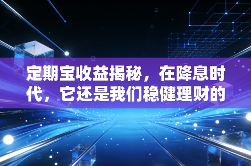 定期宝收益揭秘,在降息时代,它还是我们稳健理财的避风港吗?