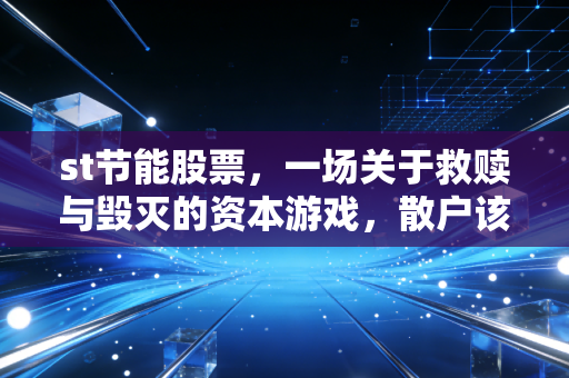 st节能股票,一场关于救赎与毁灭的资本游戏,散户该如何抉择?