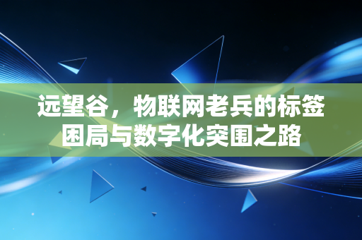 远望谷,物联网老兵的标签困局与数字化突围之路