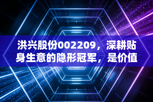 洪兴股份002209，深耕贴身生意的隐形冠军，是价值洼地还是成长瓶颈？