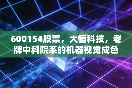 600154股票,大恒科技,老牌中科院系的机器视觉成色究竟几何?