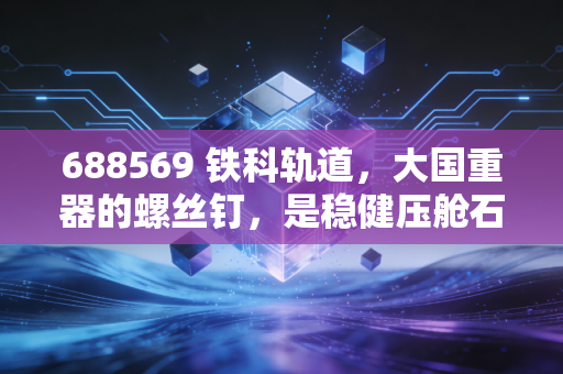 688569 铁科轨道，大国重器的螺丝钉，是稳健压舱石还是成长天花板？