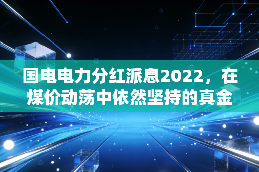 国电电力分红派息2022，在煤价动荡中依然坚持的真金白银，这笔投资到底值不值？