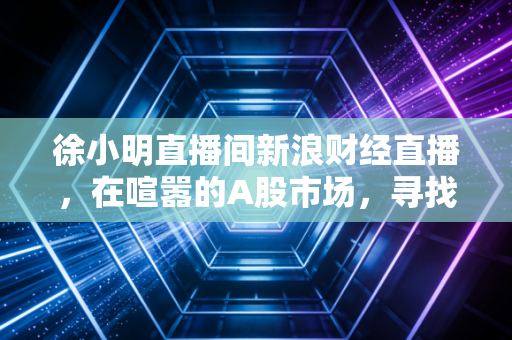 徐小明直播间新浪财经直播，在喧嚣的A股市场，寻找那份难得的确定性