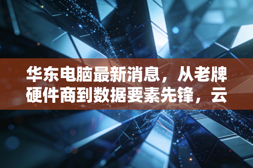 华东电脑最新消息，从老牌硬件商到数据要素先锋，云赛智联的转型之路还能走多远？