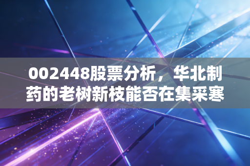 002448股票分析，华北制药的老树新枝能否在集采寒冬中突围？