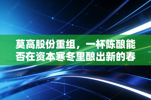 莫高股份重组，一杯陈酿能否在资本寒冬里酿出新的春天？