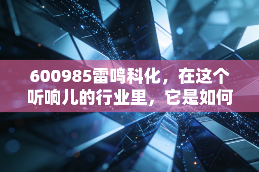 600985雷鸣科化,在这个听响儿的行业里,它是如何闷声发大财的?