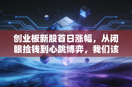 创业板新股首日涨幅，从闭眼捡钱到心跳博弈，我们该如何面对这场造富游戏？