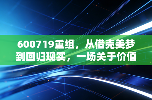 600719重组，从借壳美梦到回归现实，一场关于价值投资的深刻洗礼